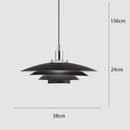 Aluminum Pendant Light Chandelier for Kitchen Dining Room Ceiling - Modern Hanging Lamp by Ljojo