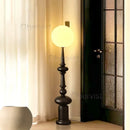 Ljojo Roman Column Floor Lamp: Medieval Decorative Bedroom Table Light Retro Art Sense Living Room Sofa