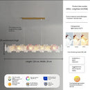 Ljojo Luxury Glass Crystal Chandelier for Living Room, Bedroom, and Study