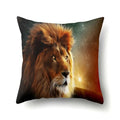 Lion Pattern Polyester Cushion Cover by Ljojo - Home decoration Pillow Cover