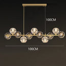 Ljojo Luxury Crystal Living Room Chandelier - Modern Elegant Ceiling Light Fixture