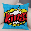 Ljojo Letters Print POP ART Pillowcase - Home Decor Cushion Cover