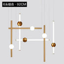 Modern Gold Magic LED Indoor Pendant Lighting by Ljojo for Kitchen Living Room Decoration