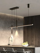 Modern Simple LED Chandelier for Dining Room by Ljojo | Designer Pendant Lamps Home Decor