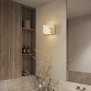 Ljojo LED Wall Light: Japanese Style, Waterproof, Terrazzo Fixture for Bedroom, Balcony, Hallway