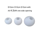 Ljojo Matte White Glass Shade Replacement for DIY Lamp Accessory