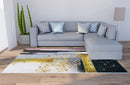 Ljojo Marble Texture Printed Carpet for Home Living Room and Bedroom Decoration