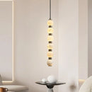 Ljojo LED Staircase Chandeliers for Living Room Pendant Light Lamps