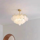 Nordic Glass LED Chandelier Luxury Hanging Lamp Indoor Lighting Pendant Ljojo