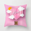 Ljojo Love Heart Cushion Cover for Living Room Sofa Valentine's Day Home Decor