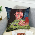 Ljojo 40x40 Jane Koluga Art Pillow Cover for Home Decor and Car Sofa Fall Theme