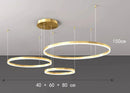 Ljojo LED Ring Pendant Light Chandeliers for Modern Home Decor