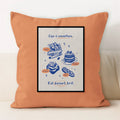 Ljojo Line Art Coffee Cushion Cover for Home & Car Decor