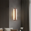 Chinese Style Black Walnut Bedroom Wall Lamps Modern Cracked Artistic Decor Lights by Ljojo