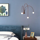 Ljojo Nordic Designer Led Wall Lamp Modern Living Room Bedroom Glass Light Indoor Minimalist Fixture