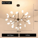 Ljojo LED Firefly Pendant Light: Modern Romantic Hanging Light Fixture