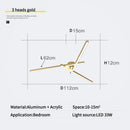 Ljojo Modern Art LED Pendant Light with Remote Control