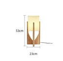 Ljojo Industrial Standing LED Floor Lamp Modern Retro Art Creative Living Room Chandelier