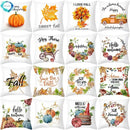 Autumn Maple Leaf Cushion Cover - Ljojo Home Decor Pillows