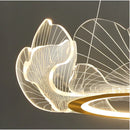 Ljojo LED Lotus Leaf Ceiling Chandelier for Home Decor and Light Fixtures