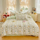 Ljojo 2025 Spring Summer Quilt Cover Set 13070 High-Count Cotton Bedding