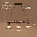 Billiards Pendant Light Fixture Rustic Retro Bar Counter Decoration Ljojo