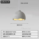 Japanese Wabi Sabi Pendant Light | Simple Modern LED Fixture by Ljojo for Dining Hallway