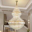 Ljojo Luxury Crystal Chandelier for Villa Living Room with Stunning Hollow Design