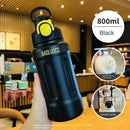 Ljojo 316 Stainless Steel Insulated Straw Cup - Large Capacity, Portable, High-Value Outdoors