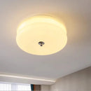 Nordic Style Milky White Glass Ceiling Lamp for Living Room by Ljojo