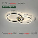 Ljojo LED Ceiling Light: Modern, Eye Protection for Living Room and Bedroom
