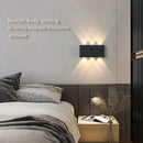 Ljojo LED Wall Lamp - Wireless Magnetic Installation, 4000mAh Battery, 6W Indoor Lighting