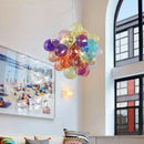 Nordic Glass Ball Chandelier for Dining Room and Bedroom Decor by Ljojo