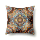 Abstract Geometric Bohemian Pillowcase in Colorful Exotic Style by Ljojo