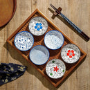 Ljojo Mini Ceramic Plate Set for Sushi Soy Sauce & Snacks