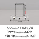 LED Spotlight Chandeliers Modern Rotatable Hanging Lamp for Cafe Restaurant by Ljojo