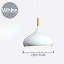 Modern Macaroon Chandelier: Aluminum Hanging Light for Home Office Decor by Ljojo