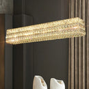 Modern Crystal Ceiling Pendant Lamp by Ljojo - Elegant Luxury Dining Room Home Lighting Fixture