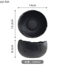Ljojo Matte Ceramic Dessert Bowl Set for Molecular Cuisine Restaurant Tableware