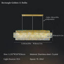 Ljojo Luxury Nordic Chandelier for Dining Room, Bedroom, Living Room