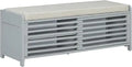 Ljojo™ Entry Shoe Bench with Cushioned Seat, 2 Drawers & Slatted Shelf