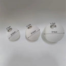 Ljojo Matte White Glass Lamp Shade for E27 E14 Threaded Socket