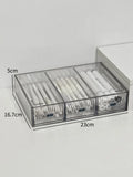 Acrylic Desk Organizer Drawer Set by Ljojo™: Transparent Desktop Storage for Stationery & Books