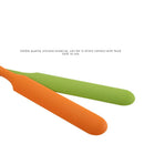 Ljojo 24CM Silicone Integrated Scraper Spatula Set for Baking and Cooking