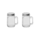 Ljojo 35ml Glass Sealed Mini Bottle Set for Coffee, Honey, Juice - Leakproof & Portable Jar