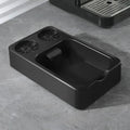 Coffee Grounds Knock Box with Tamper Pad Organizer by Ljojo - Barista Tools