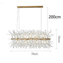 Ljojo LED Pendant Lamp Chandelier for Living Room Decor Indoor Lighting Fixtures