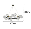 Ljojo LED Chandeliers for Modern Living Room Indoor Lighting