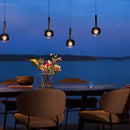 Ljojo Minimalist Glass Headboard Pendant Lamp for Luxury Bedroom