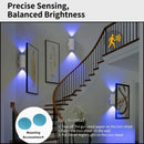 LED Dual Head Wall Light for Walls, Stairs, Bedrooms - Smart Sensor Night Light | Ljojo
